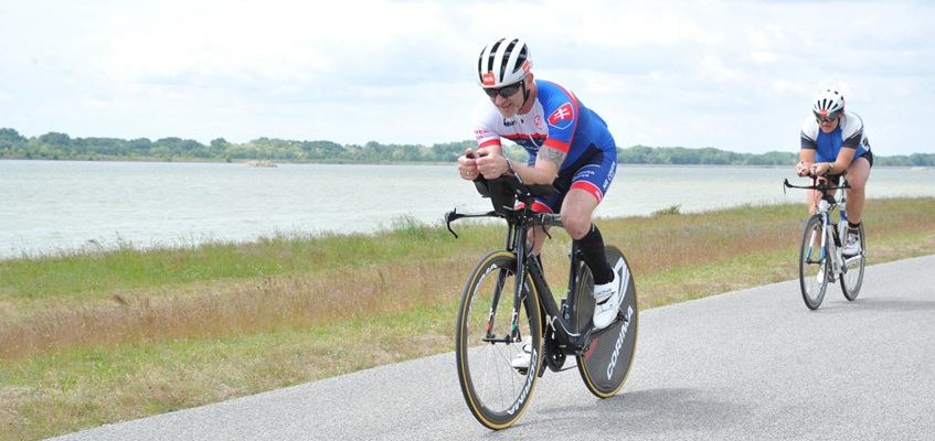 Cycling Action Shot 1